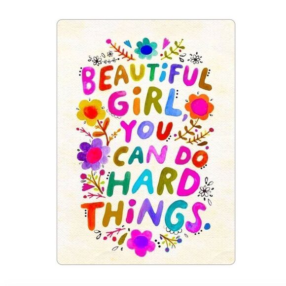 COPY - You Can Do Hard Things magnet - Picture 1 of 2